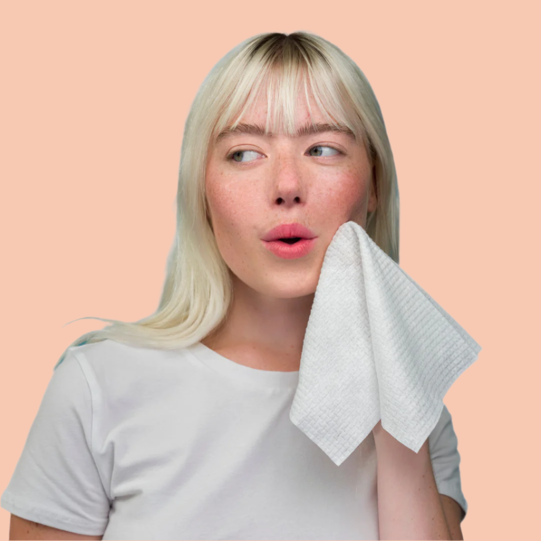 Boobreeze™ Clean Towels – Soft, Hygienic Face Towels for Skincare