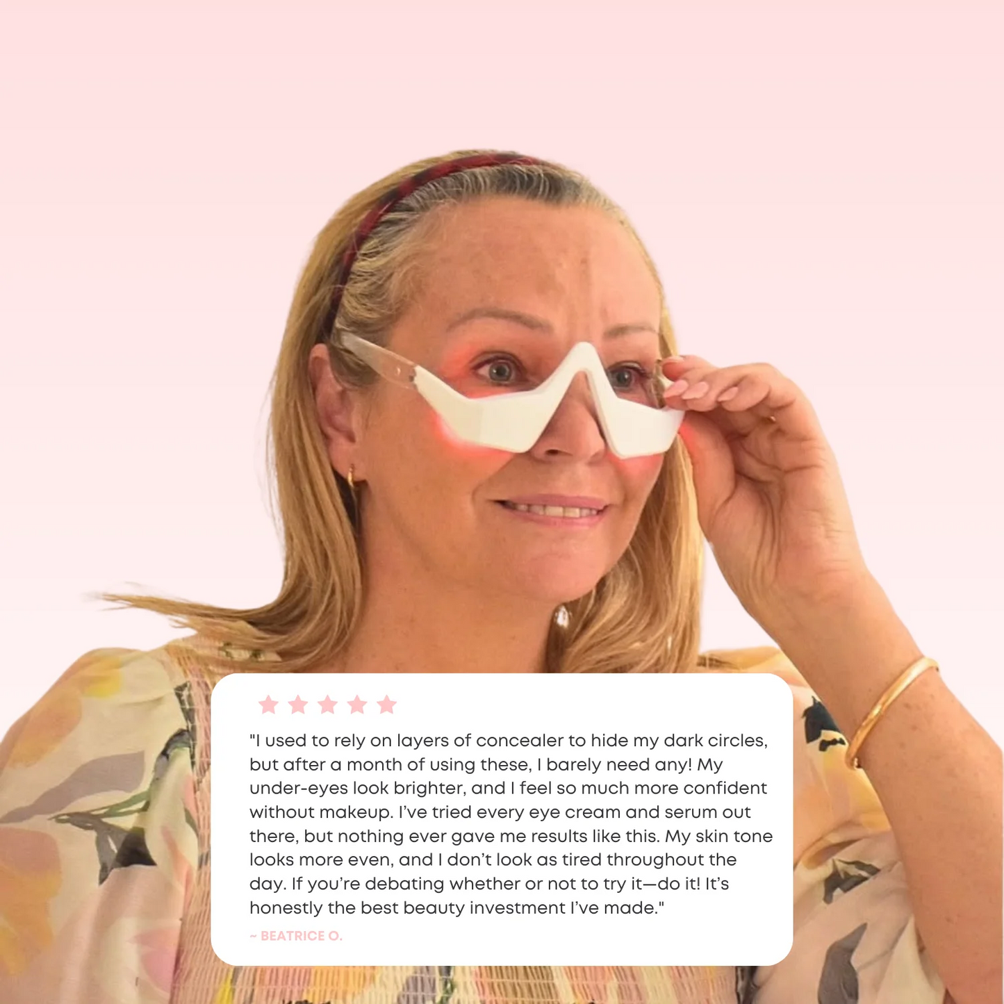 Boobreeze™ Anti-Aging Red Light Eye Glasses