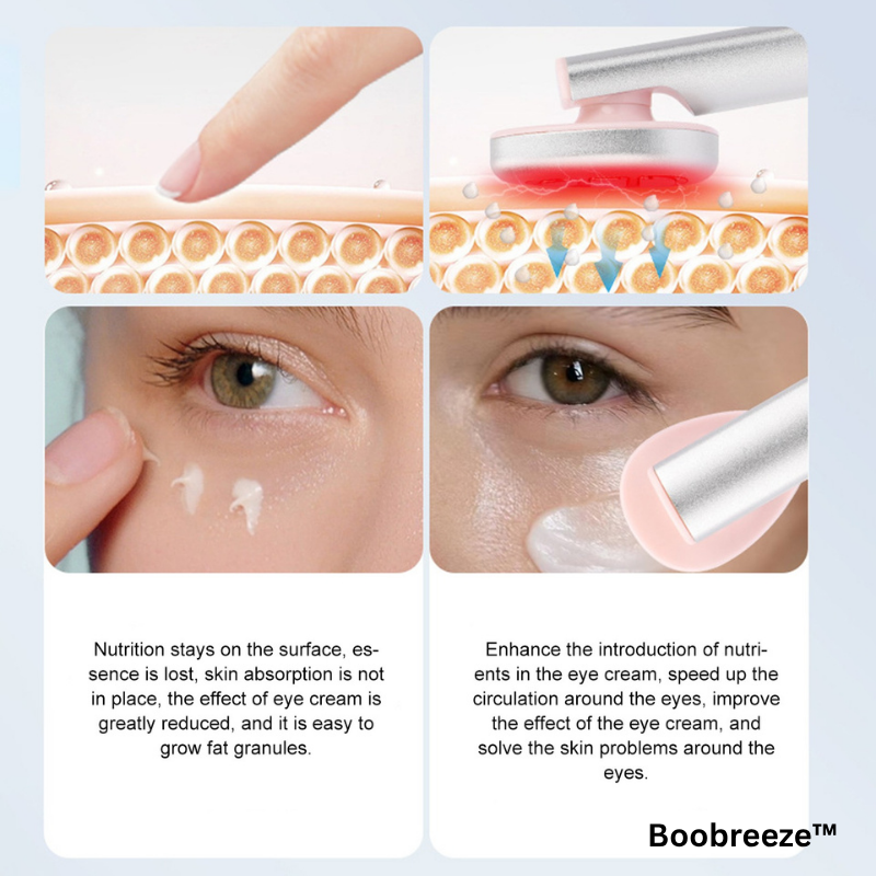 Boobreeze™ Auralift Red Light Therapy Wand
