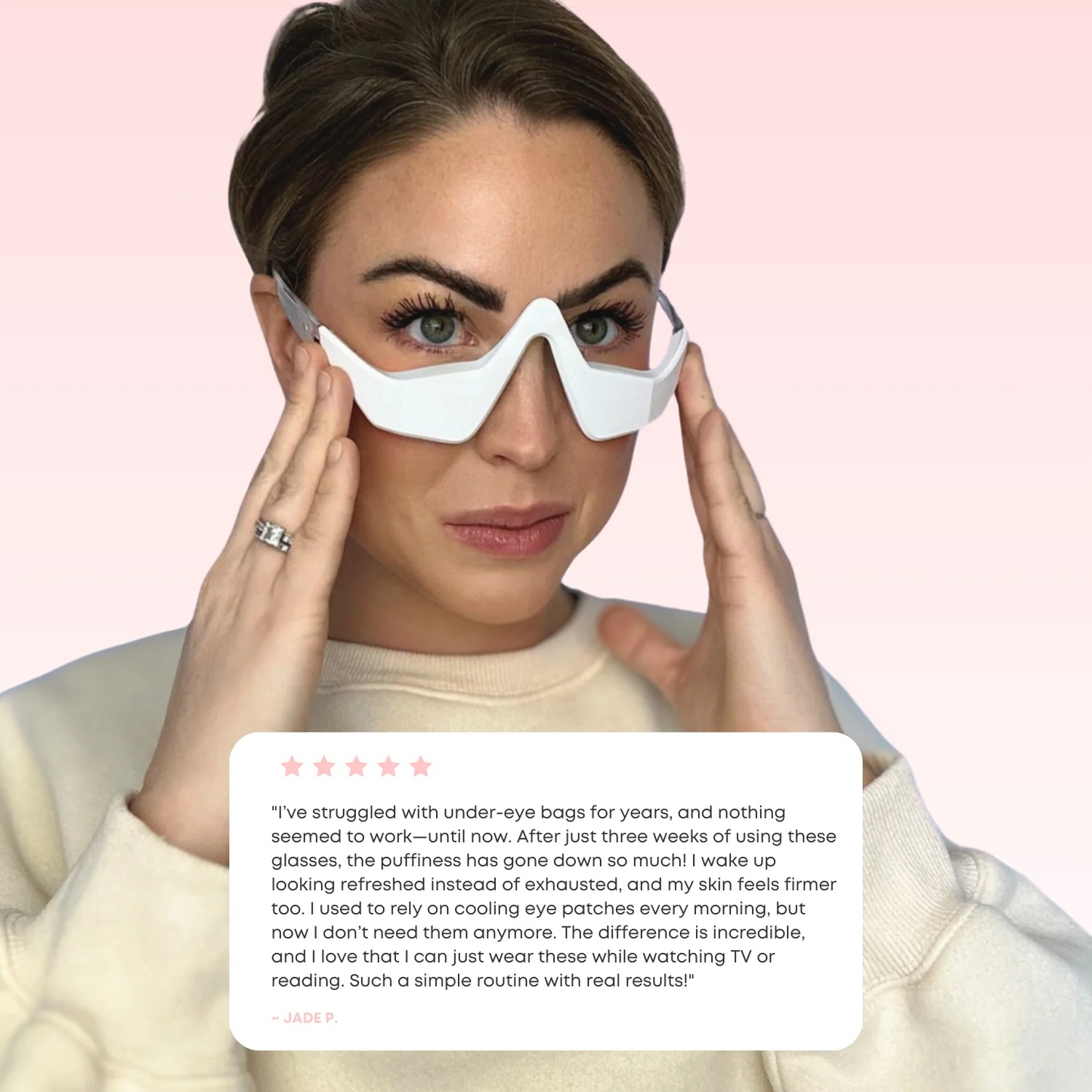 Boobreeze™ Anti-Aging Red Light Eye Glasses