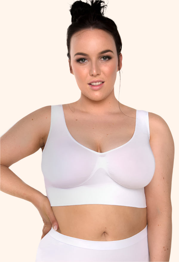Boobreeze™ Bamboo Sleep Bra – Ultra-Light, Seamless & Pure Soft Comfort
