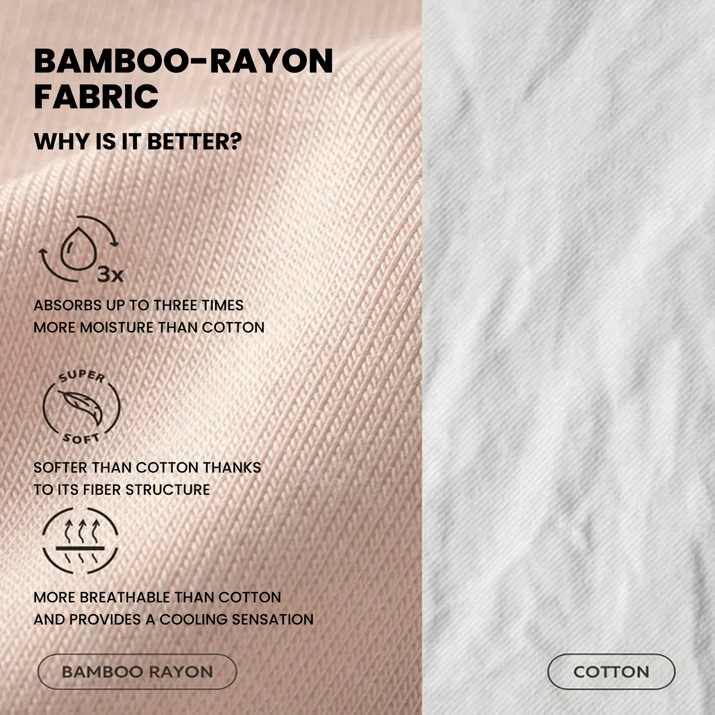 Boobreeze Bamboo Brief (Classic Bikini) – Breathable, Silky Soft & Antibacterial