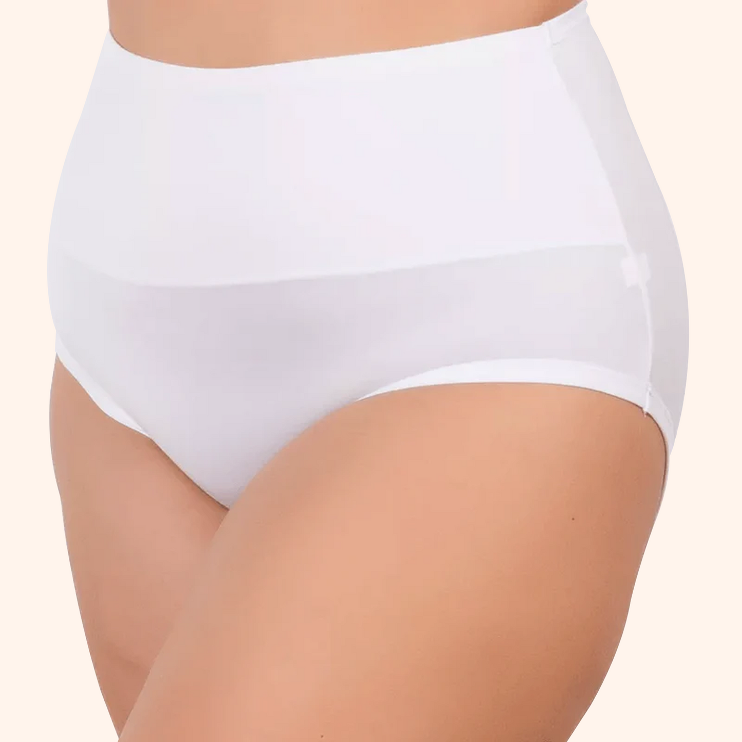 Boobreeze High-Waisted Bamboo Brief – Full Coverage, Ultimate Comfort & Natural Freshness