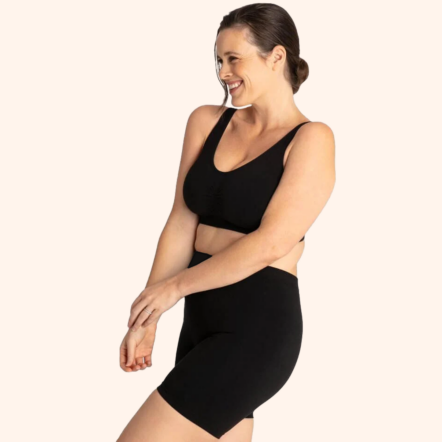 Boobreeze™ Seamless Bamboo Comfort Bra – Wireless, Shaped & Breathable Design