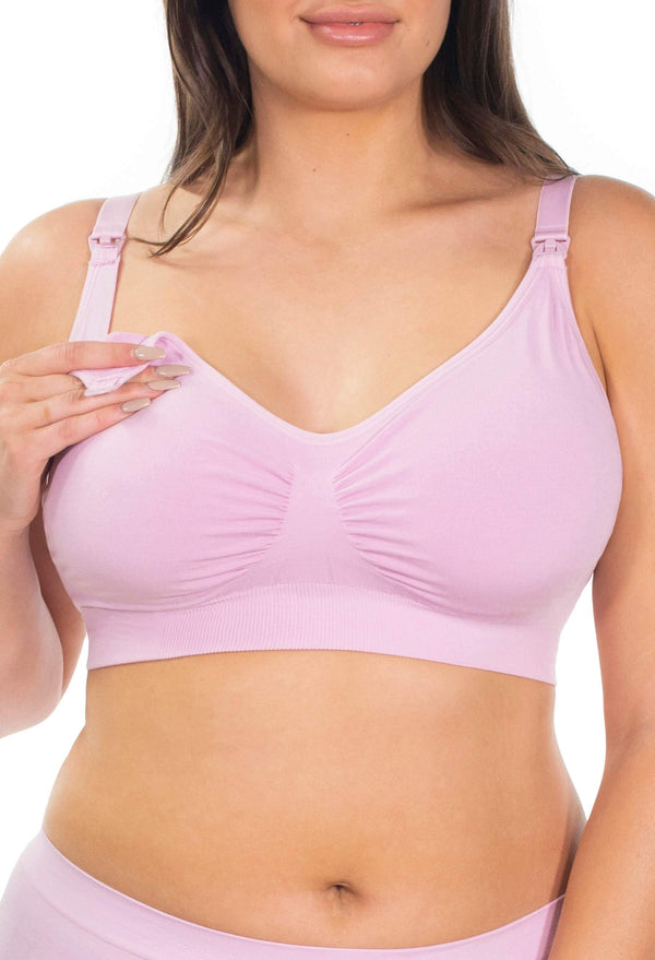 Bamboo Nursing Bra – Wireless, Clip-Down, and Ultra-Soft for Sensitive Skin
