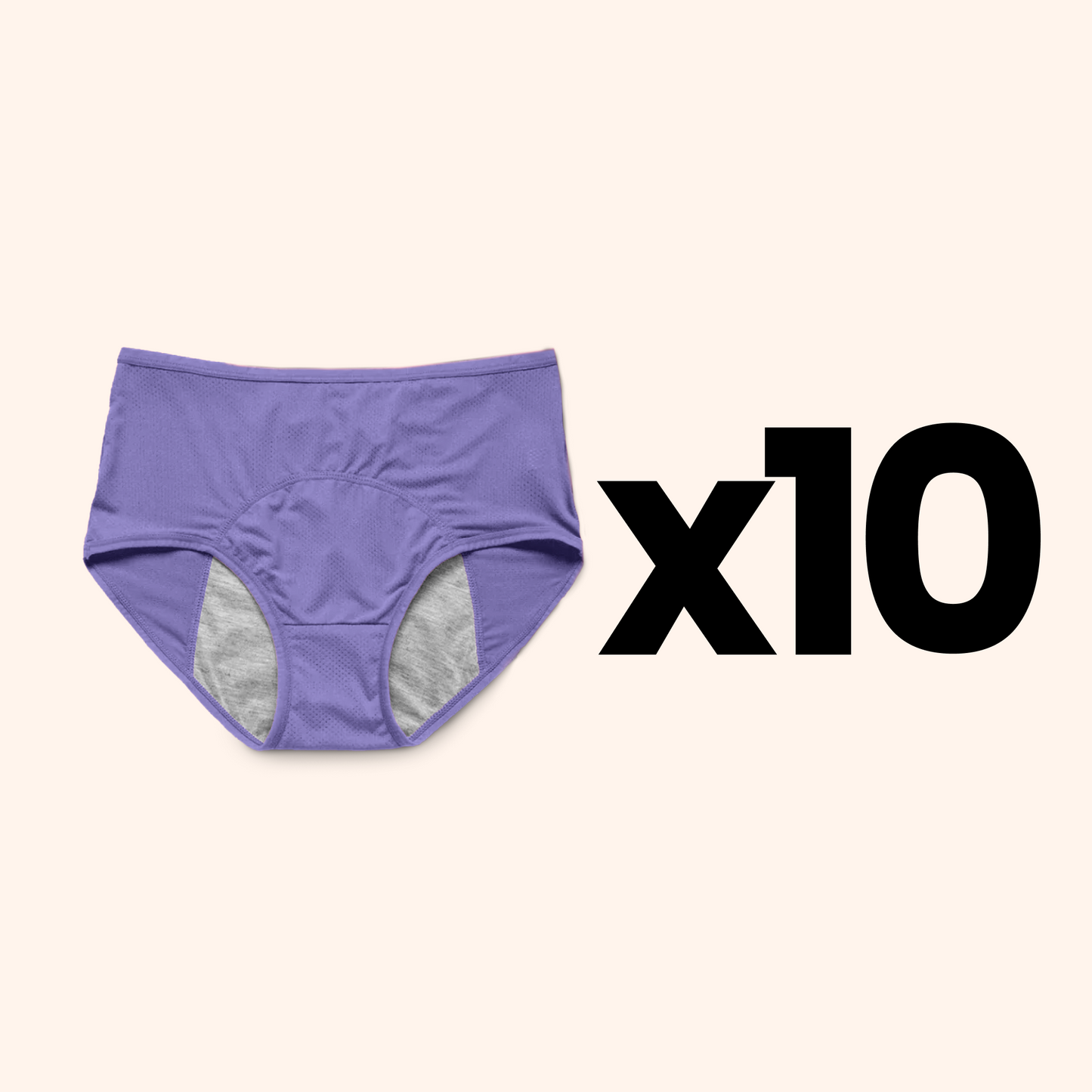 Absorbent Menstrual Underwear for Confidence and Comfort (Blue)