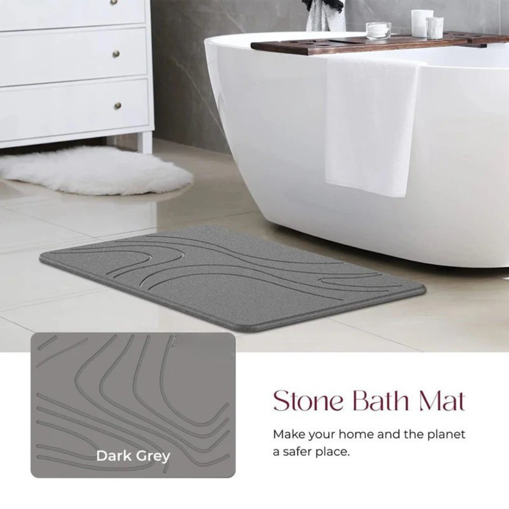 Boobreeze™ Stone Bath Mat