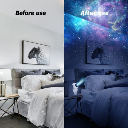 Boobreeze™ Astronaut Galaxy Light Projector