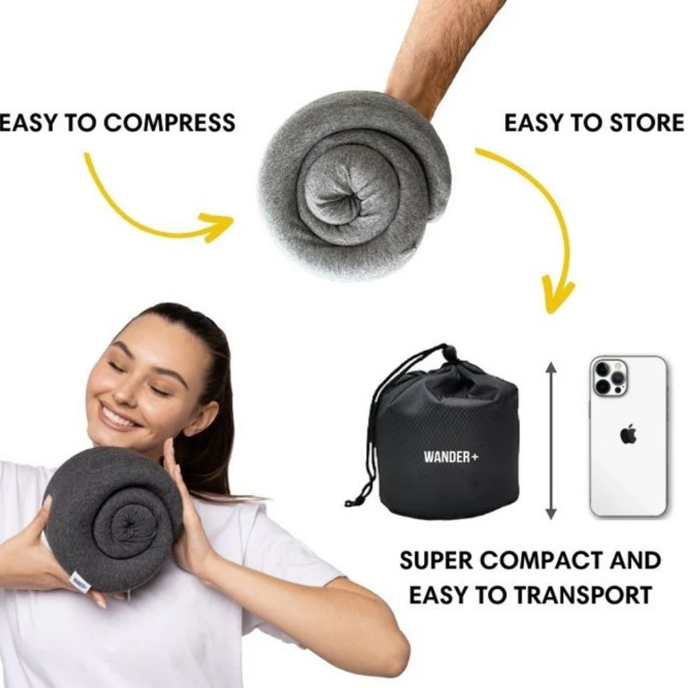 Boobreeze™ Luxury Travel Neck Pillow