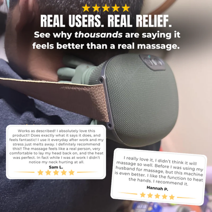 Boobreeze™ Shiatsu Neck and Back Massager