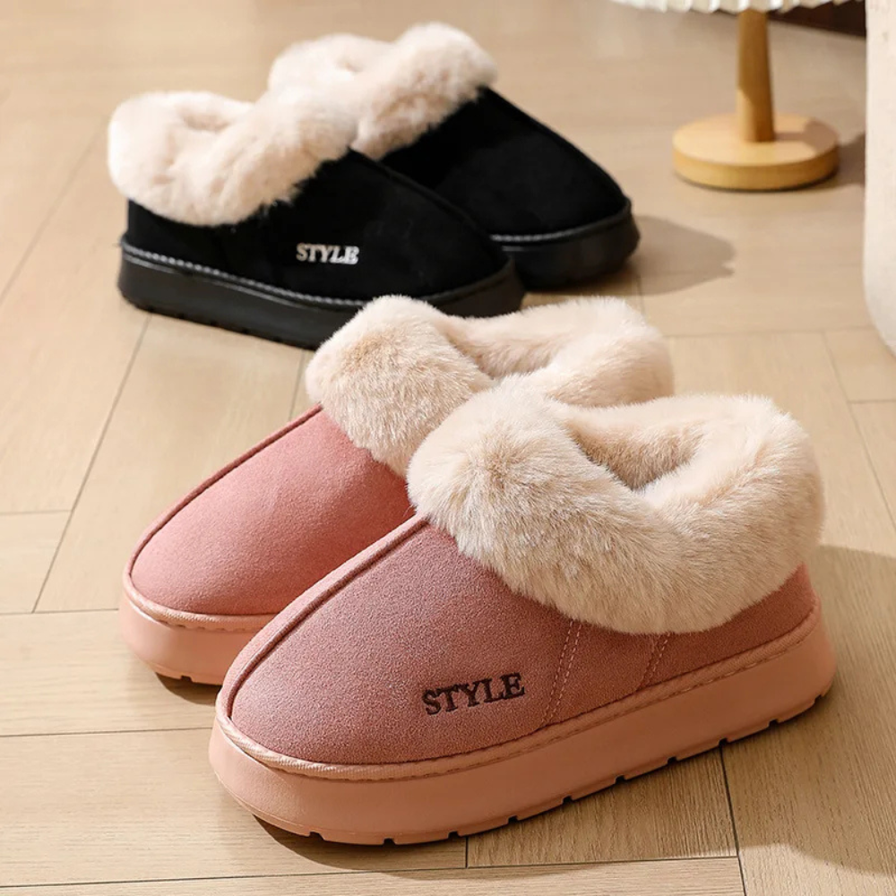 Boobreeze™ Plush Fur Winter Slippers
