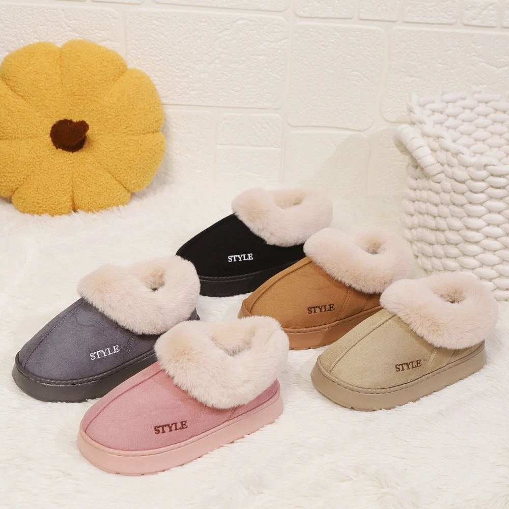 Boobreeze™ Plush Fur Winter Slippers