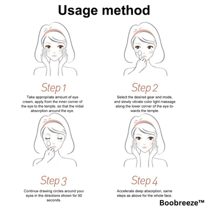 Boobreeze™ Auralift Red Light Therapy Wand