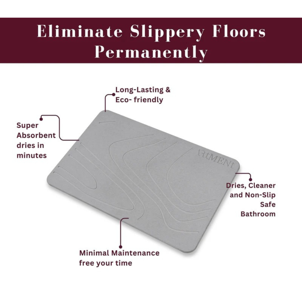 Boobreeze™ Stone Bath Mat