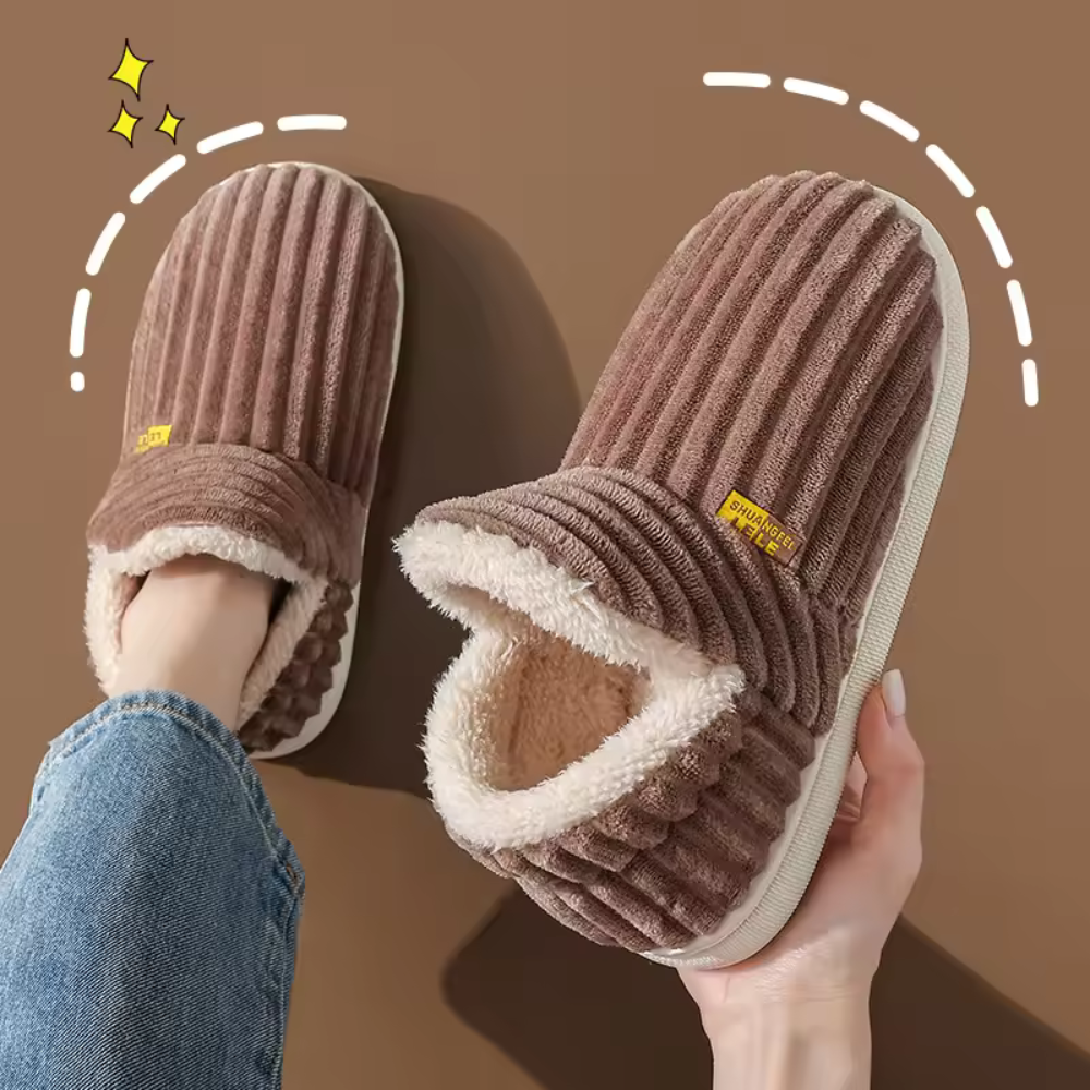 Boobreeze™ Warm Plush Furry Slippers