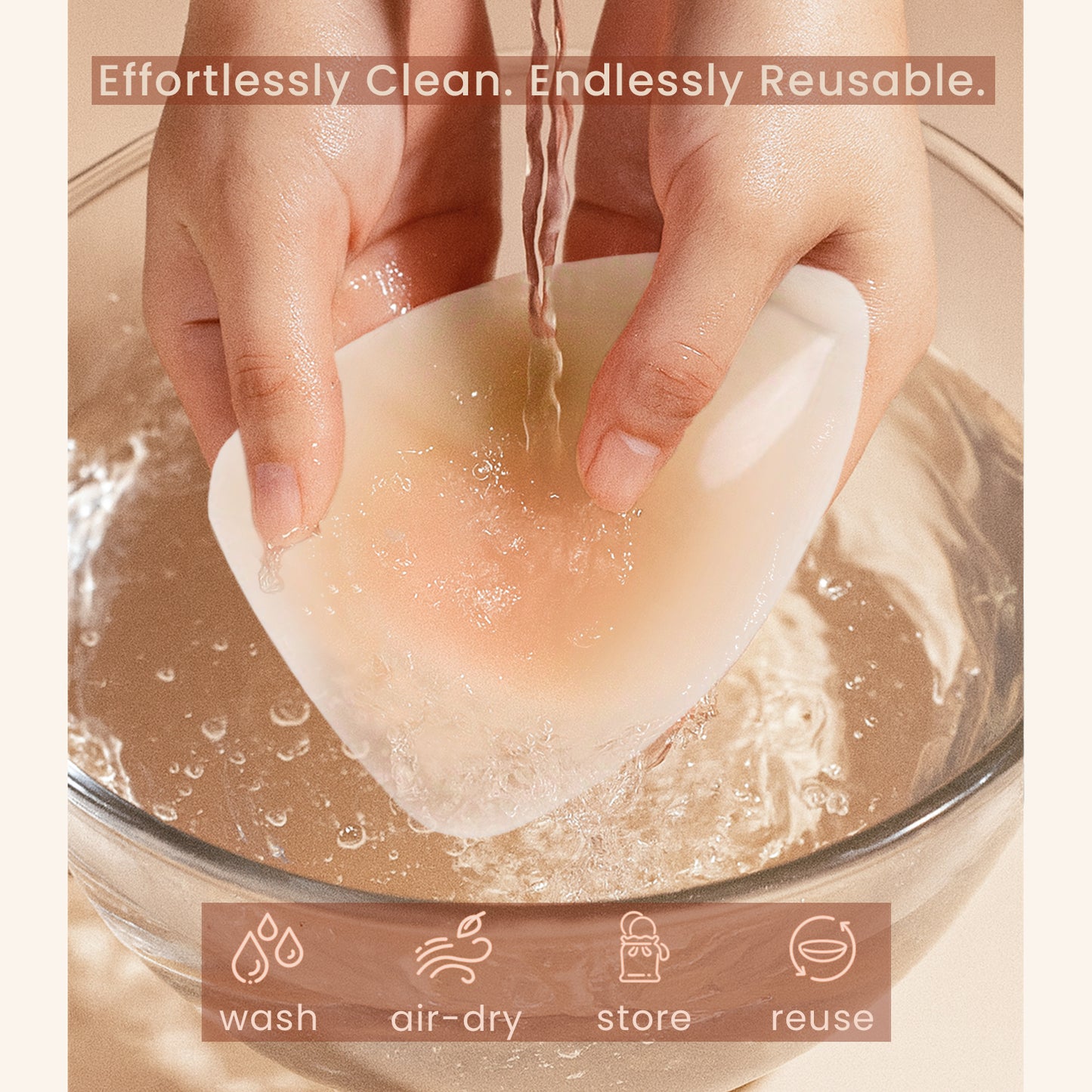 Boobreeze™ Teardrop & Triangle Nipple Covers