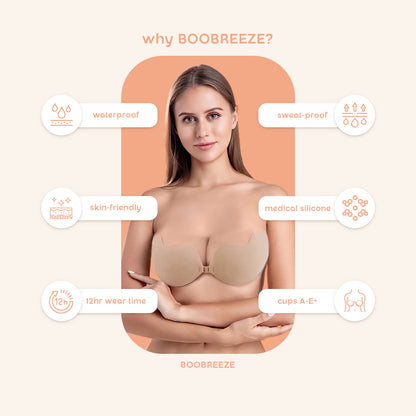 Boobreeze™ Strapless Invisible Lift Cleavage Bra