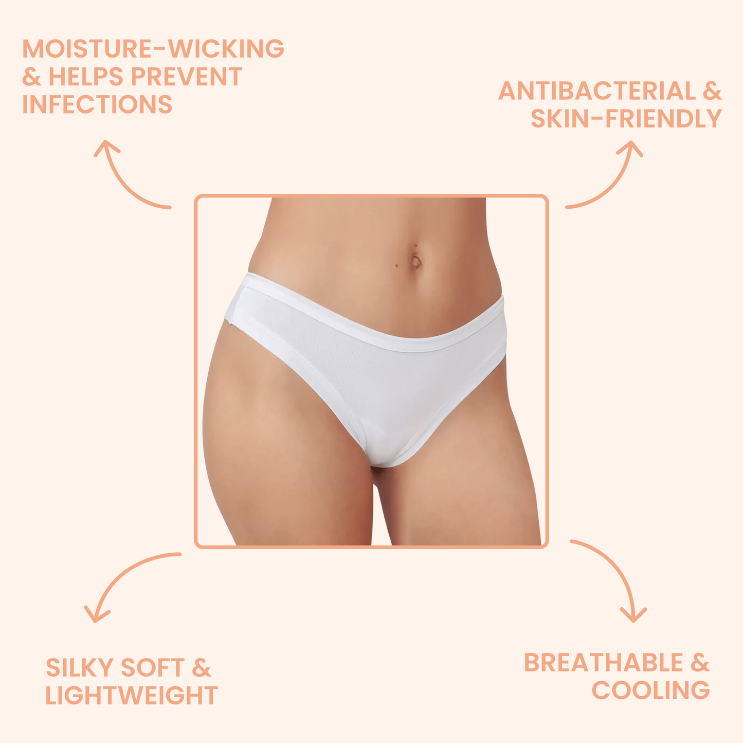 Boobreeze Bamboo Thong – Light, Breathable & Invisible Comfort