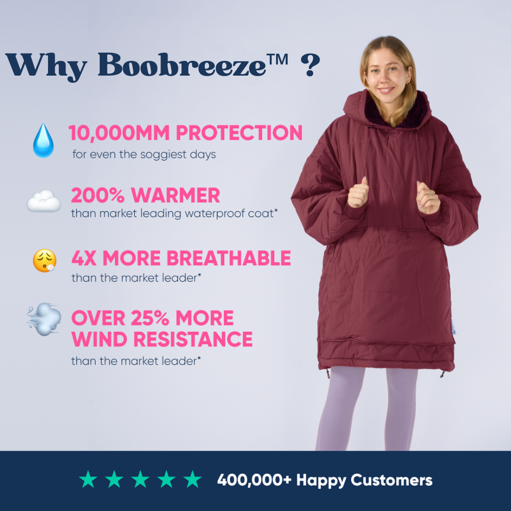 Boobreeze™ Waterproof Outdoor Hoodie
