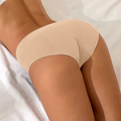 Leak-Proof Bamboo Underwear – Soft & Invisible (Beige)